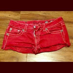 Miss me shorts size 28